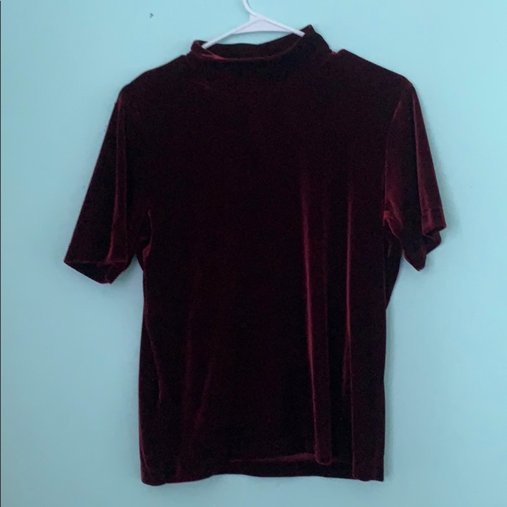 Velvet top